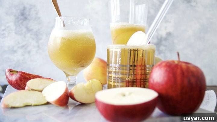 Image for Hard Cider Sorbet Floats