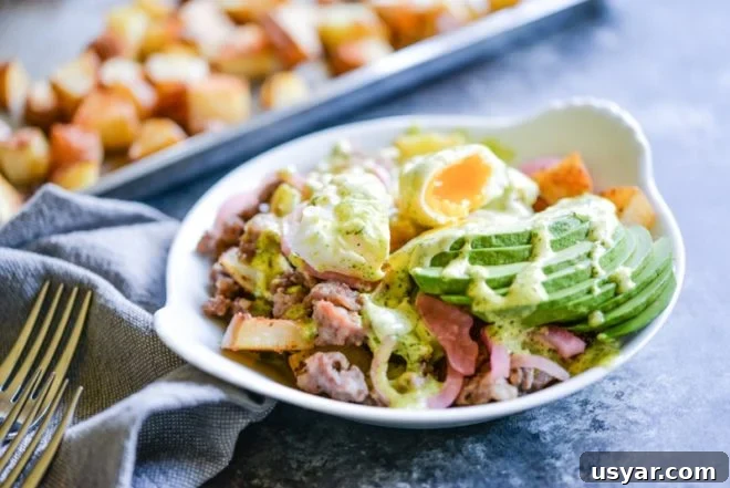Loaded Breakfast Fries with Eggs Bacon and Cheese 4 loaded breakfast fries