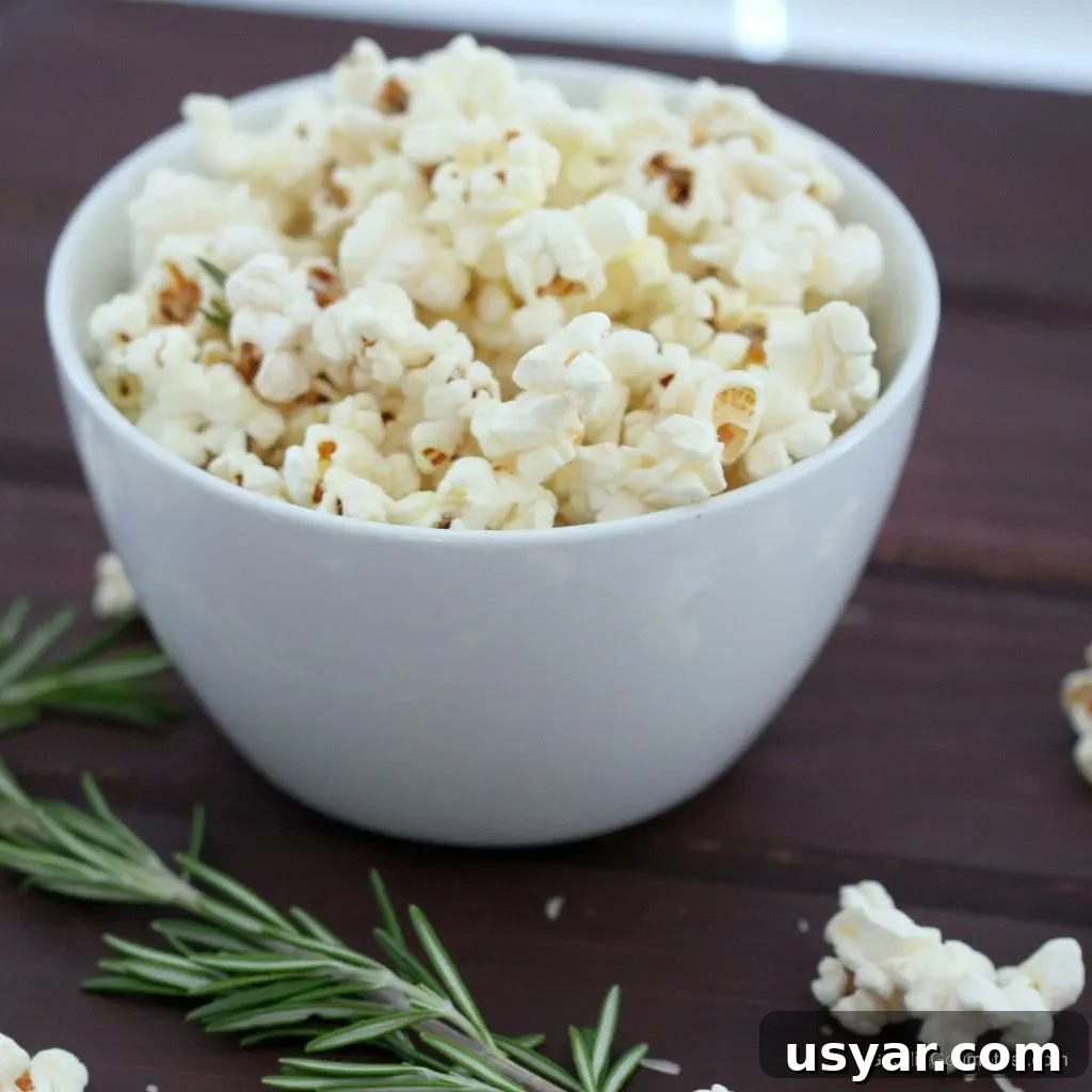Rosemary Asiago Popcorn Recipe 4 Gourmet Popcorn Recipe Rosemary and Asiago Cheese