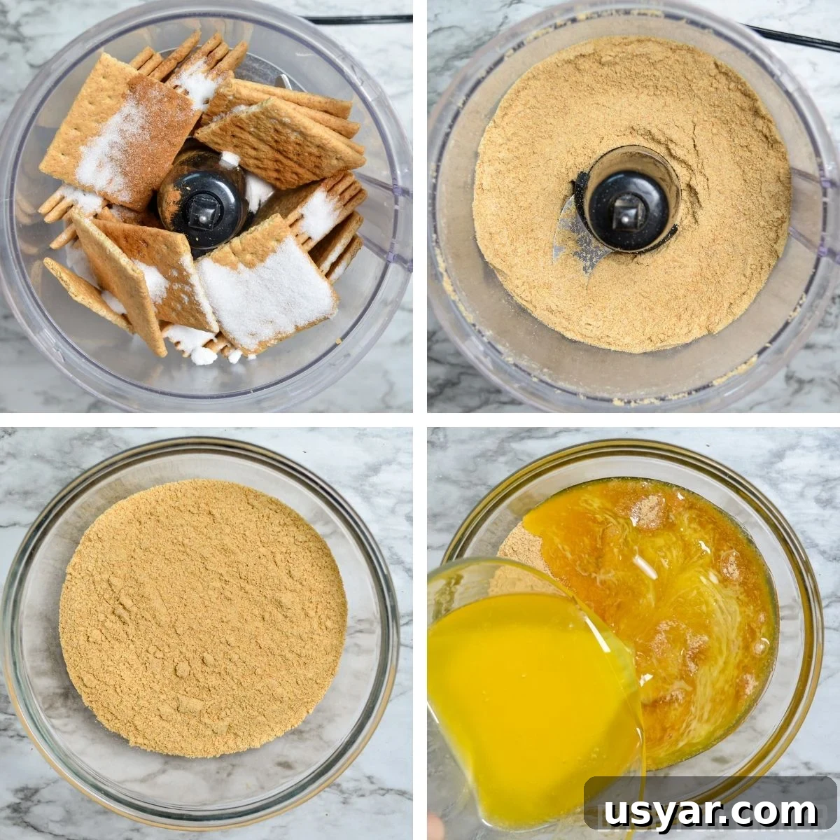 How to make a no bake graham cracker crust