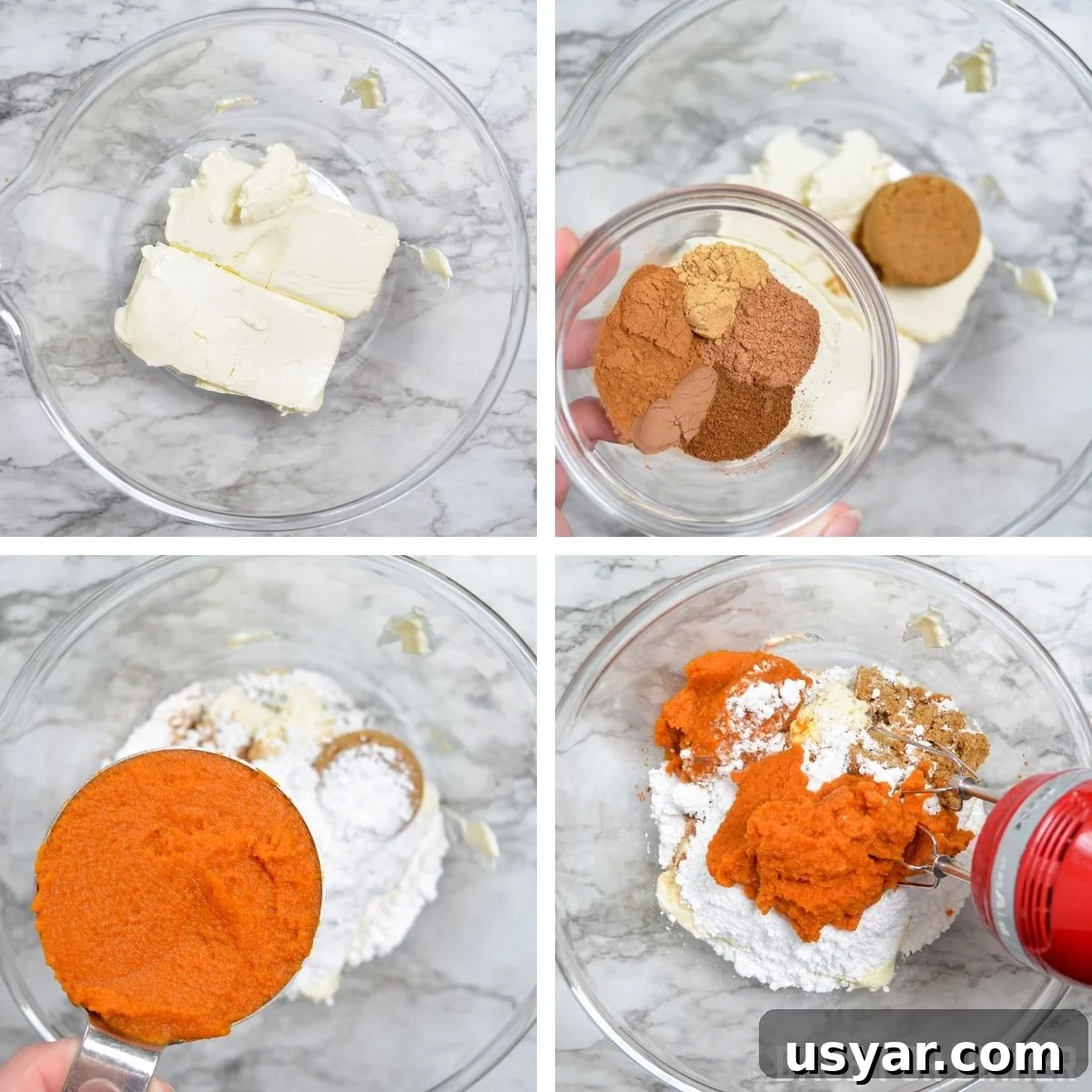 How to make no bake pumpkin cheesecake filling.