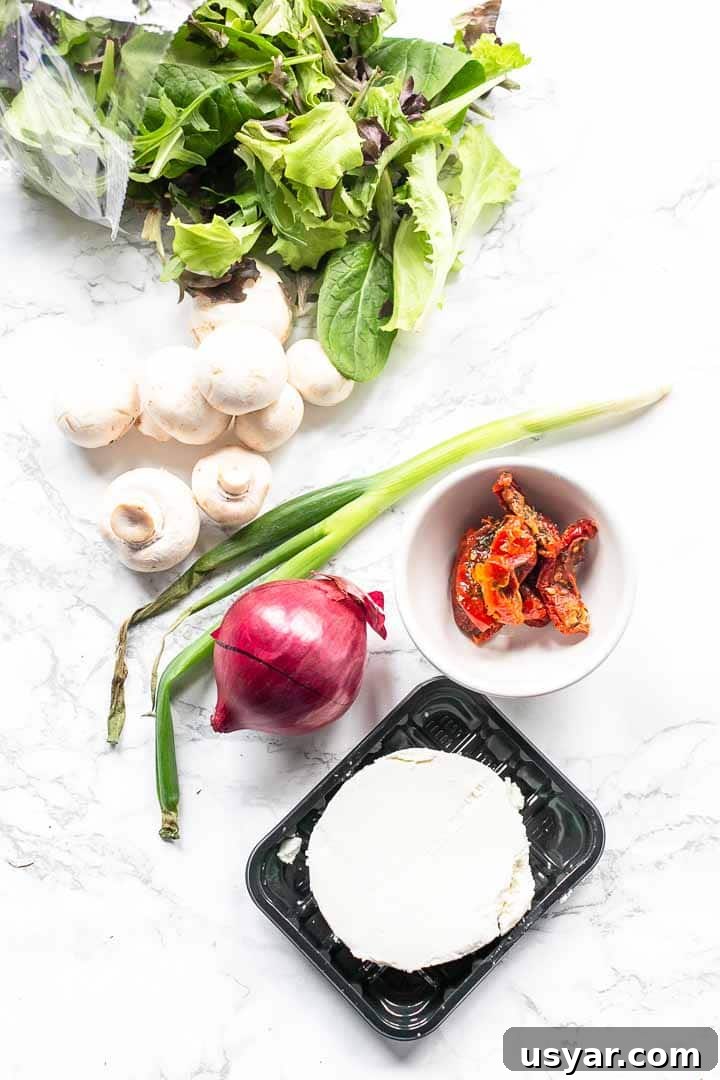 Goat Cheese Salad with Beets and Walnuts 3 This goat cheese salad recipe is a great lunch recipe. You can also serve it as a starter or you can serve as a dinner.