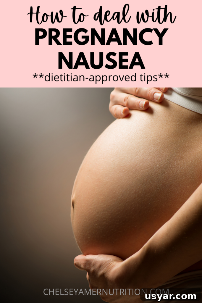 Second Pregnancy Update: First Trimester and Nausea Management 2 How to Deal with Pregnancy Nausea - Dietitian-Approved Tips