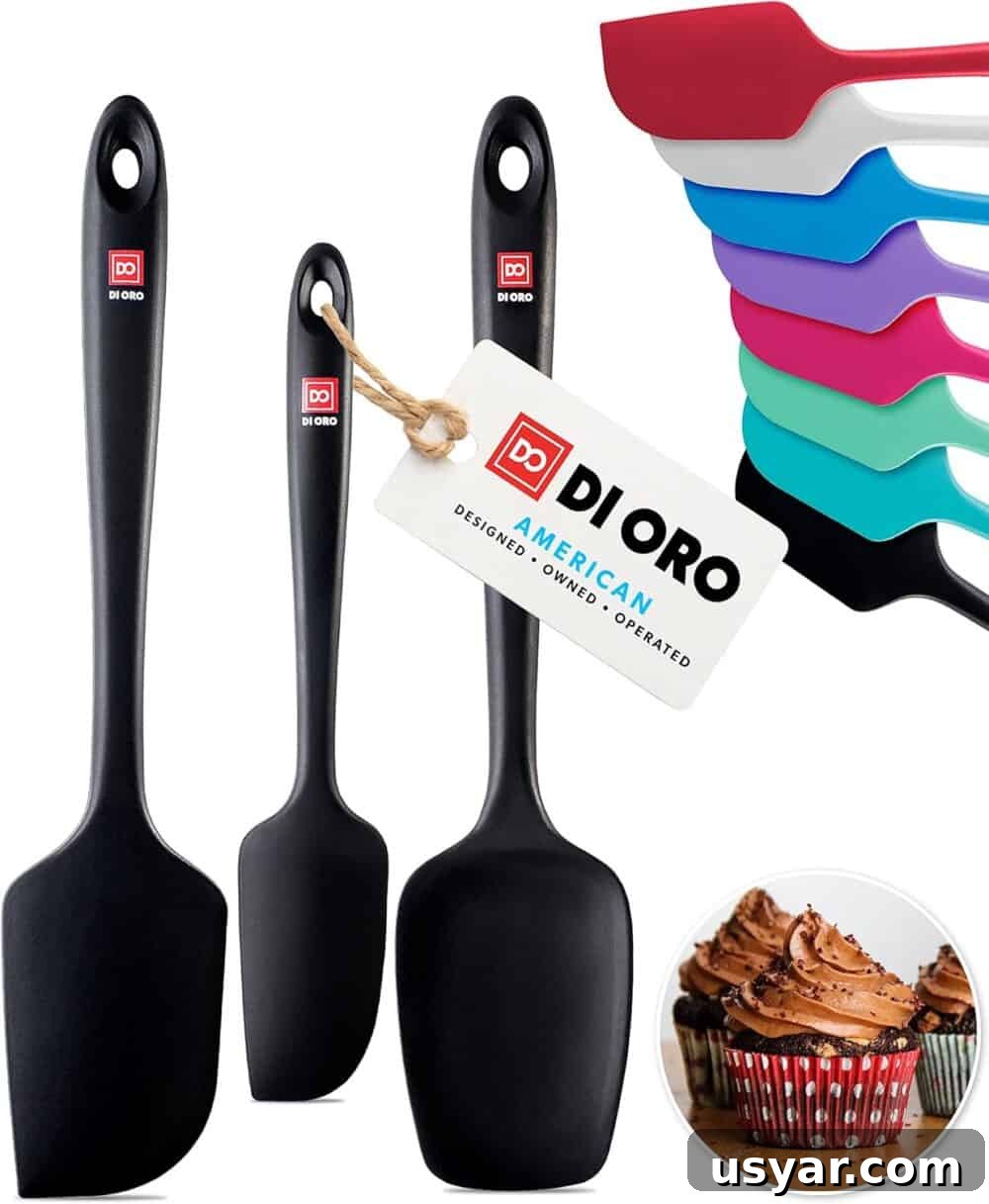 10 Time-Saving Kitchen Tools for Busy Moms 7 Heat resistant spatulas on counter
