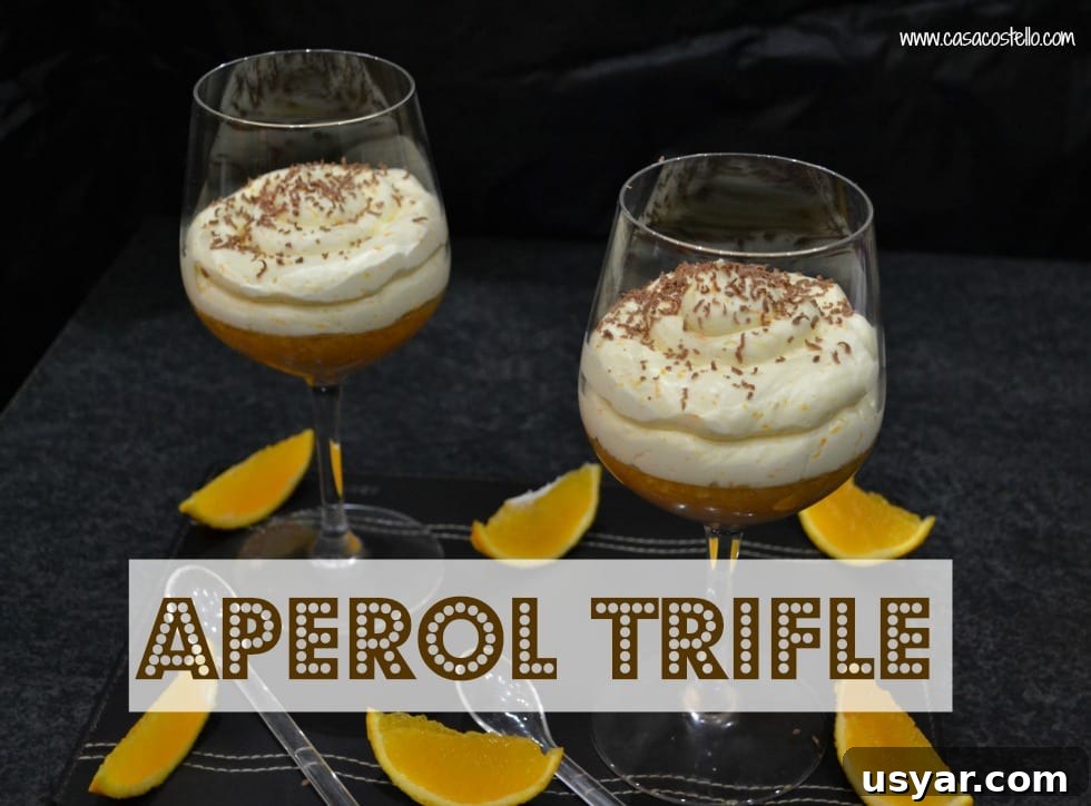Aperol-Infused Mascarpone Trifle Recipe 2 Aperol Mascarpone Trifle