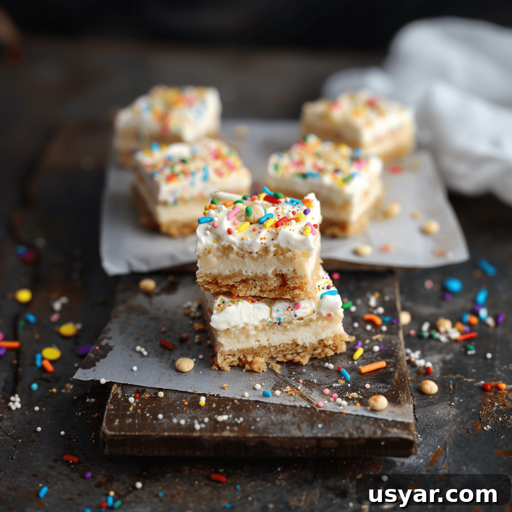 Sugar Cookie Cheesecake Bars Recipe: Cookie Meets Cheesecake 3 img 1624 2