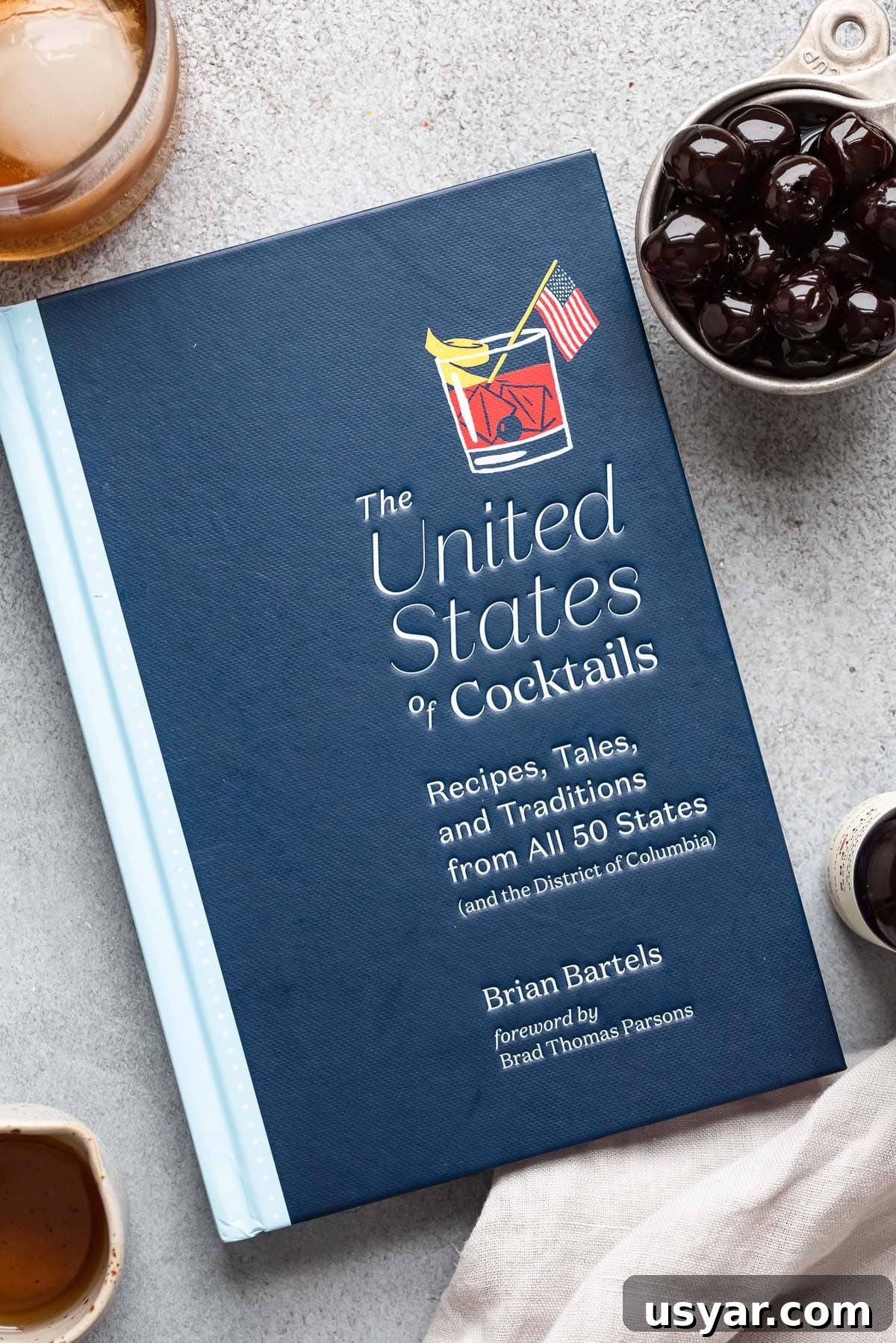 Maple Old-Fashioned Bourbon Cocktail Recipe and Serving Tips 3 united states of cocktails cookbook