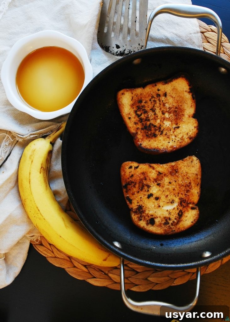 Gluten-Free Vegan Banana French Toast Recipe 6 Vegan Banana French Toast (Gluten, dairy, egg, soy, peanut & tree nut free; top 8 free) Breakfast recipe