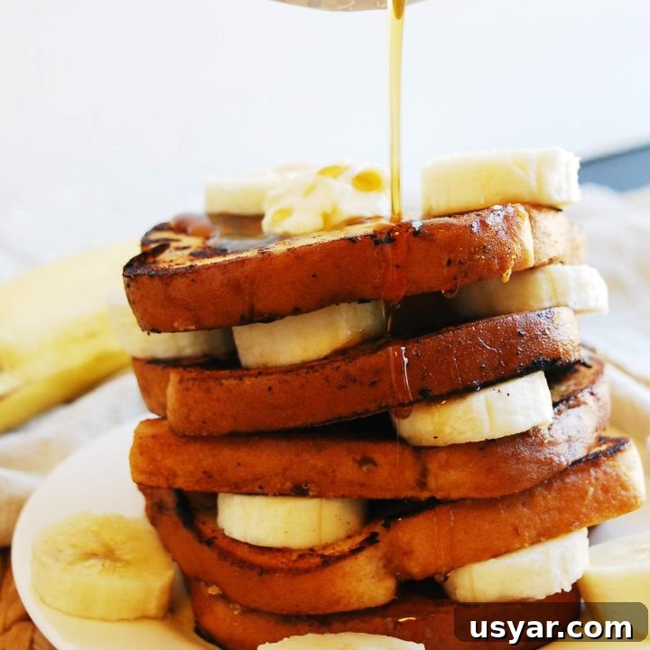 Vegan Banana French Toast