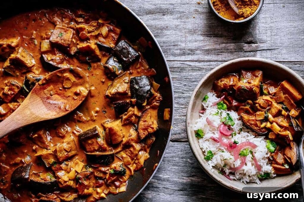 51 Dinner Ideas for Tonight: Quick, Delicious Recipes 39 Aubergine Curry