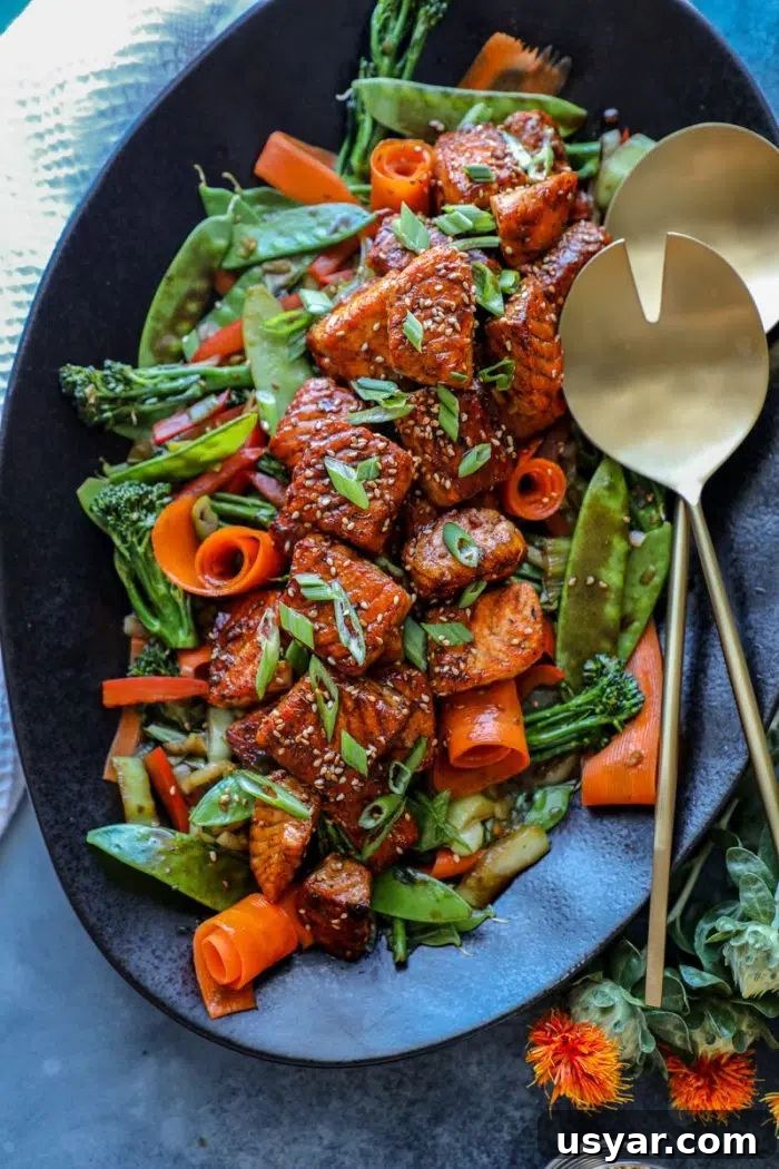 51 Dinner Ideas for Tonight: Quick, Delicious Recipes 48 Salmon Stir Fry