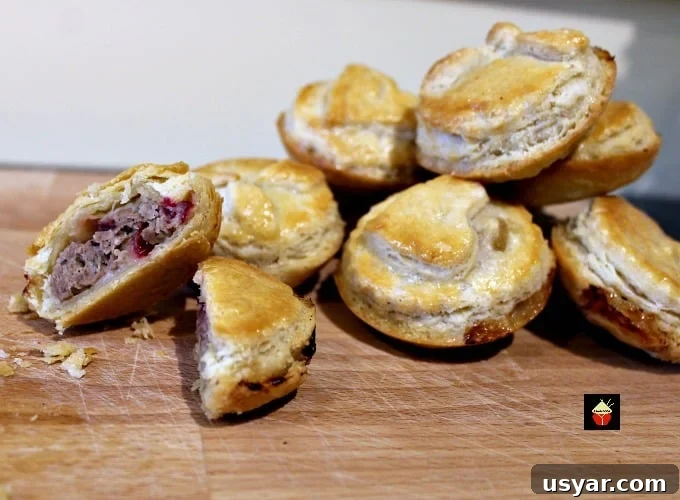 Homemade Mini Meat Pies have a delicious flaky pie crust, are simple and quick to make and great for lunch boxes, parties, picnics and snacks. freezer friendly too!