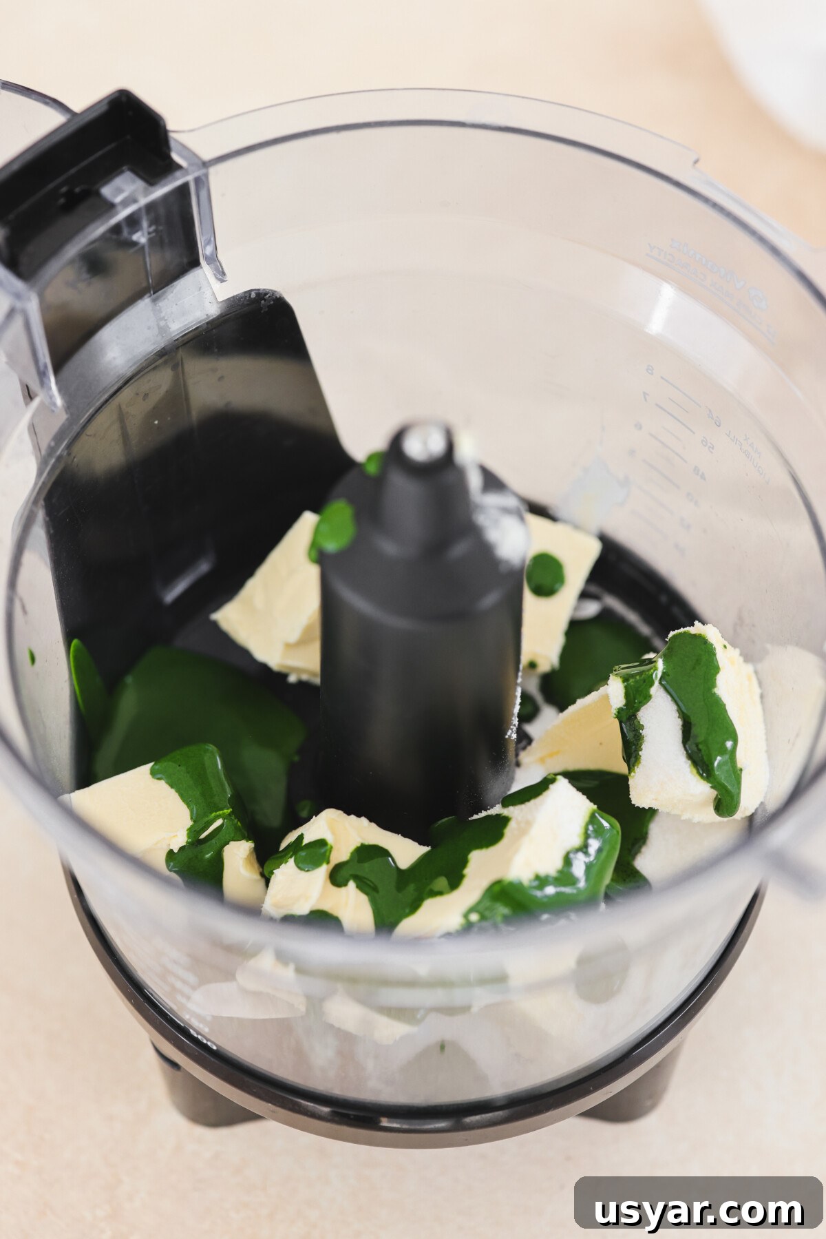 Vegan Matcha Butter Recipe: Sweet and Creamy Spread 5 butter and whisked matcha in a food processor