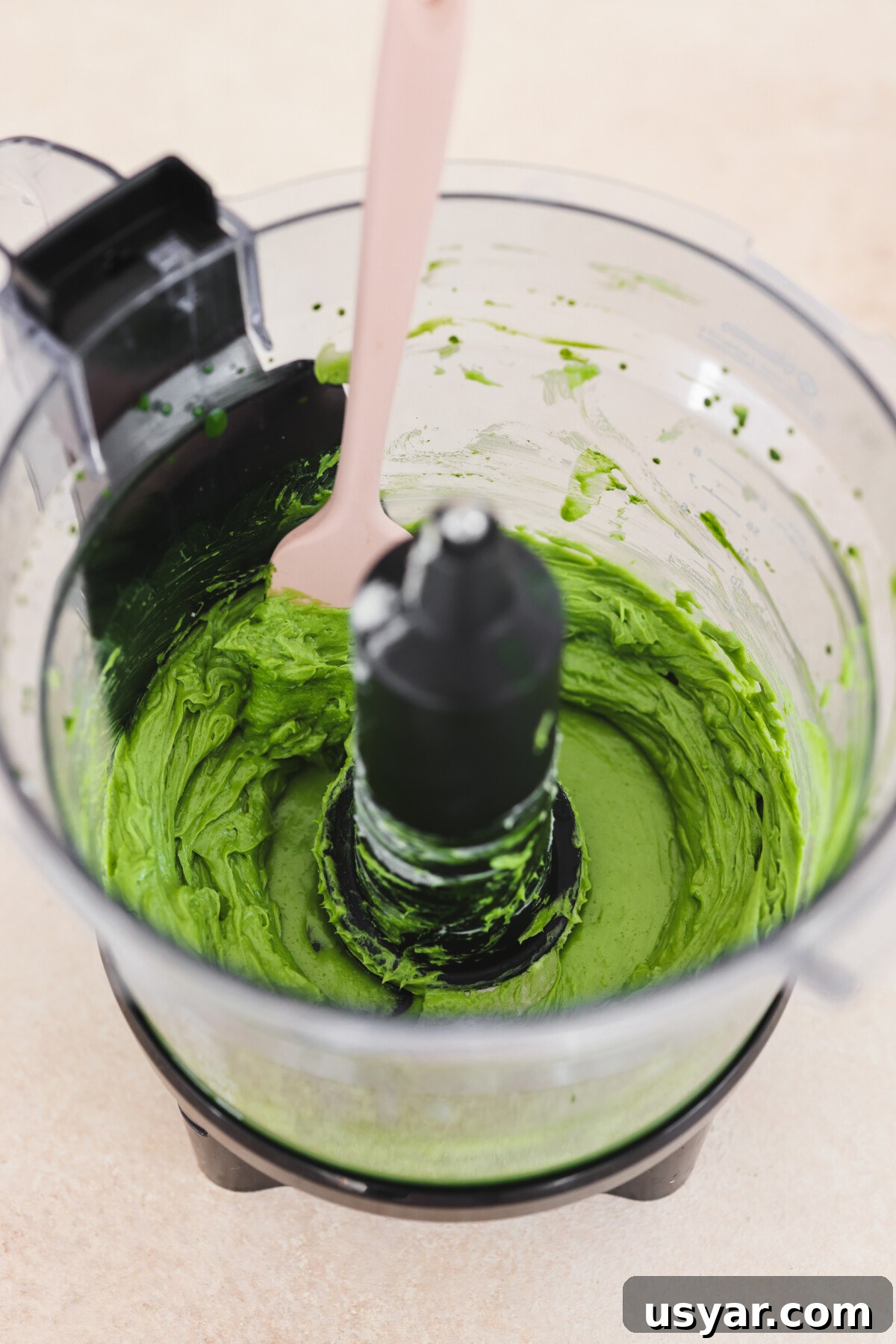 Vegan Matcha Butter Recipe: Sweet and Creamy Spread 6 a green spread finished in a food processor