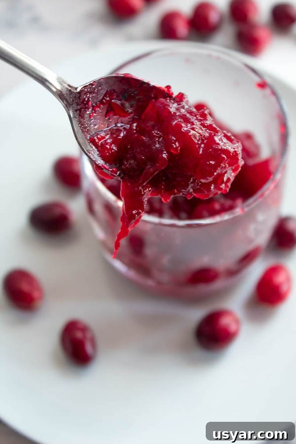 Whipped Cranberry Honey Butter Recipe 5 Small batch cranberry sauce for whipped cranberry honey butter.