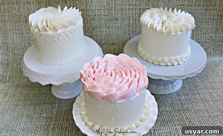 St. Honore piping tip cake design