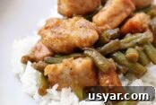 Baked-Honey-Curry-Chicken-with-Green-Beans
