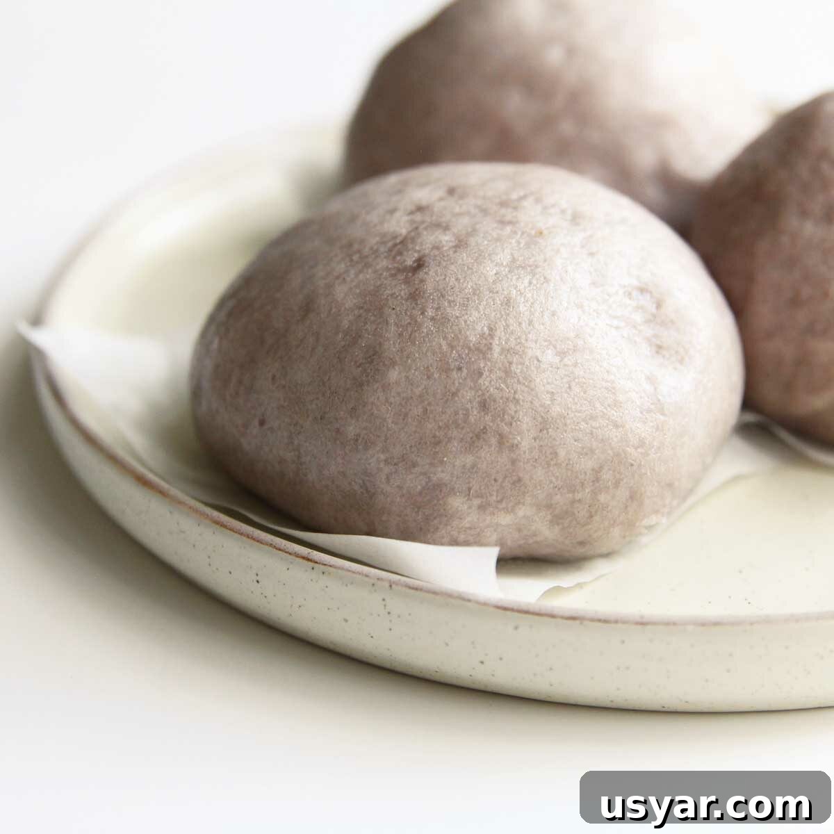Vegan Purple Sweet Potato Steamed Buns Recipe 2 How to Make Purple Sweet Potato Steamed Buns (Healthy Vegan Recipe!)