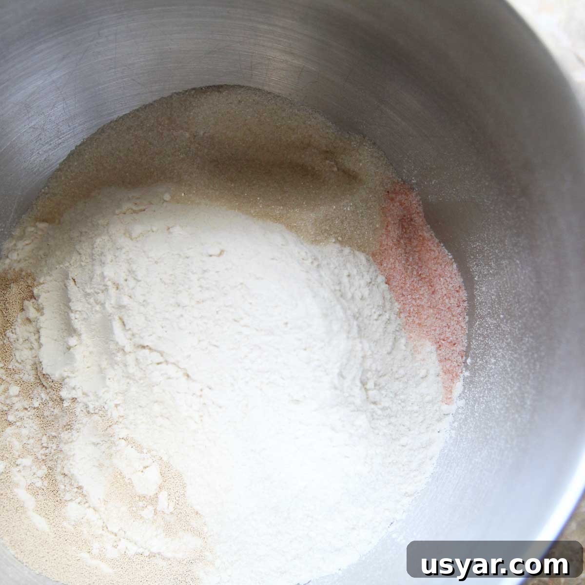 Vegan Purple Sweet Potato Steamed Buns Recipe 8 mix all the dry ingredients for yeast bread stand mixer