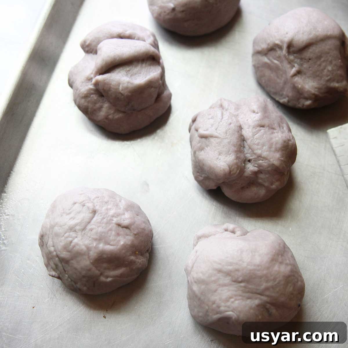 Vegan Purple Sweet Potato Steamed Buns Recipe 12 img 21426 50