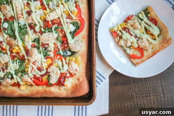 Bacon Ranch Chicken Pizza Recipe 4 img 21795 3