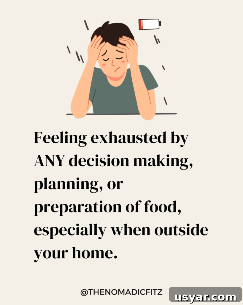 Decision Fatigue in Celiac Disease: Causes and Coping Tips 7 celiac burnout graphic