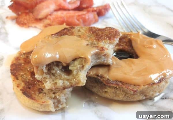 Keto Maple French Toast Bagels Recipe