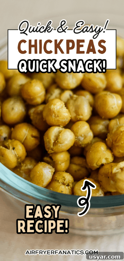 Air Fryer Chickpeas: Crispy Plant-Based Snack 10 easy air fryer chickpeas plant based snack