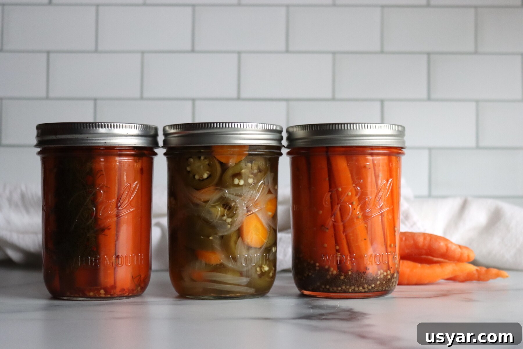 Classic Tangy Pickled Carrots Recipe 13 Picked Carrot Recipes