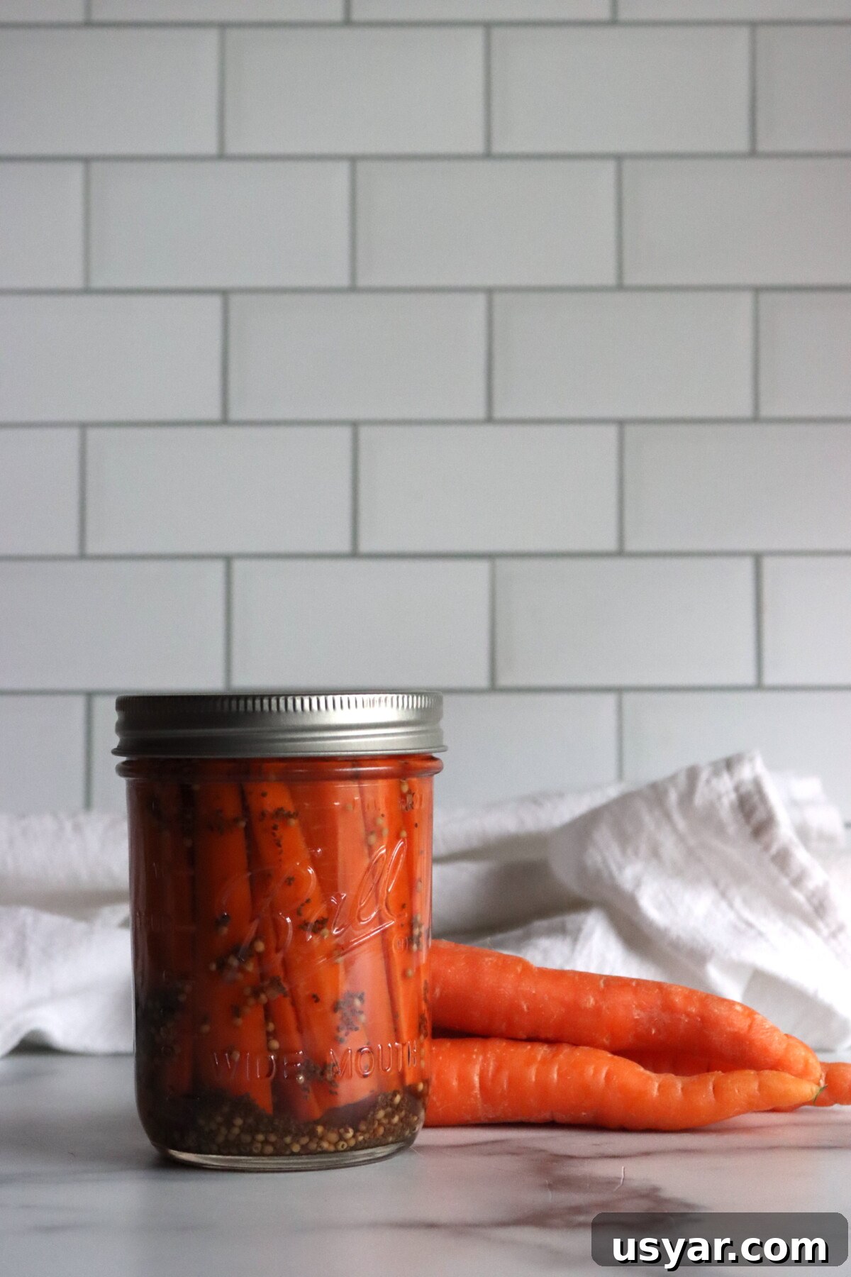 Classic Tangy Pickled Carrots Recipe 10 Pickled Carrots