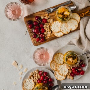Mini Marinated Gouda Cheese Jars for Appetizers 9 Mini marinated Gouda jars recipe