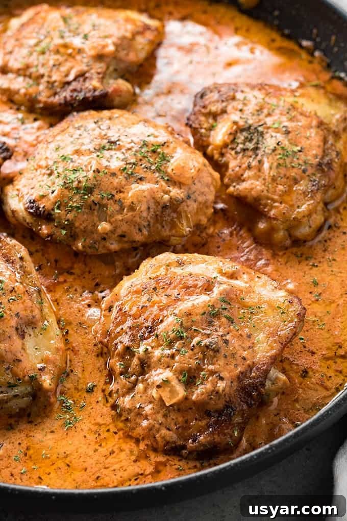 Creamy Tomato Basil Chicken Skillet Recipe 3 Creamy tomato basil chicken