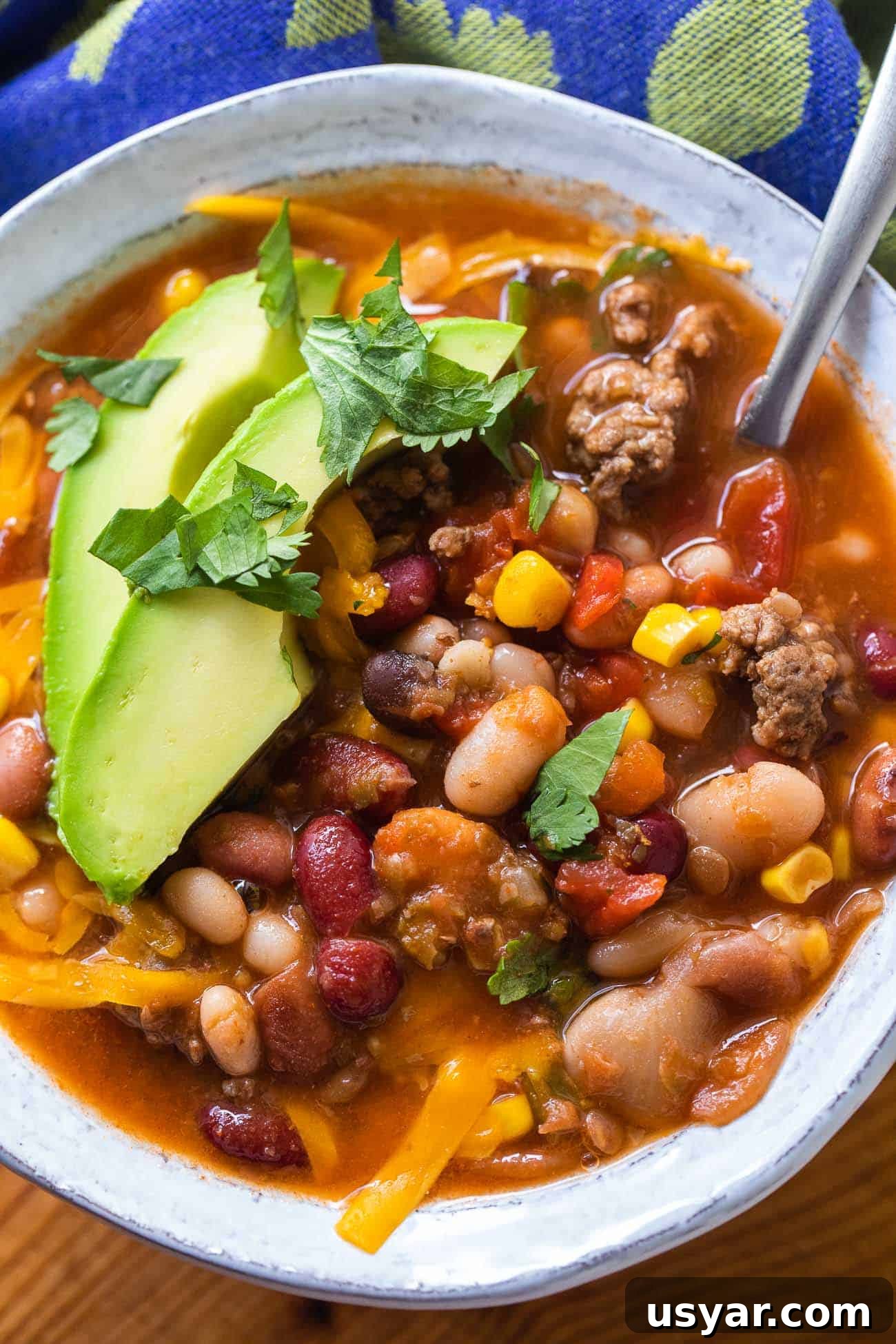 15 Bean Taco Soup Recipe 2 15 Bean Taco Soup Recipe