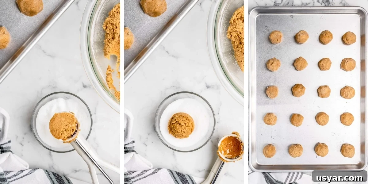Classic Hershey Kiss Cookies Recipe 6 Finished peanut butter cookie dough