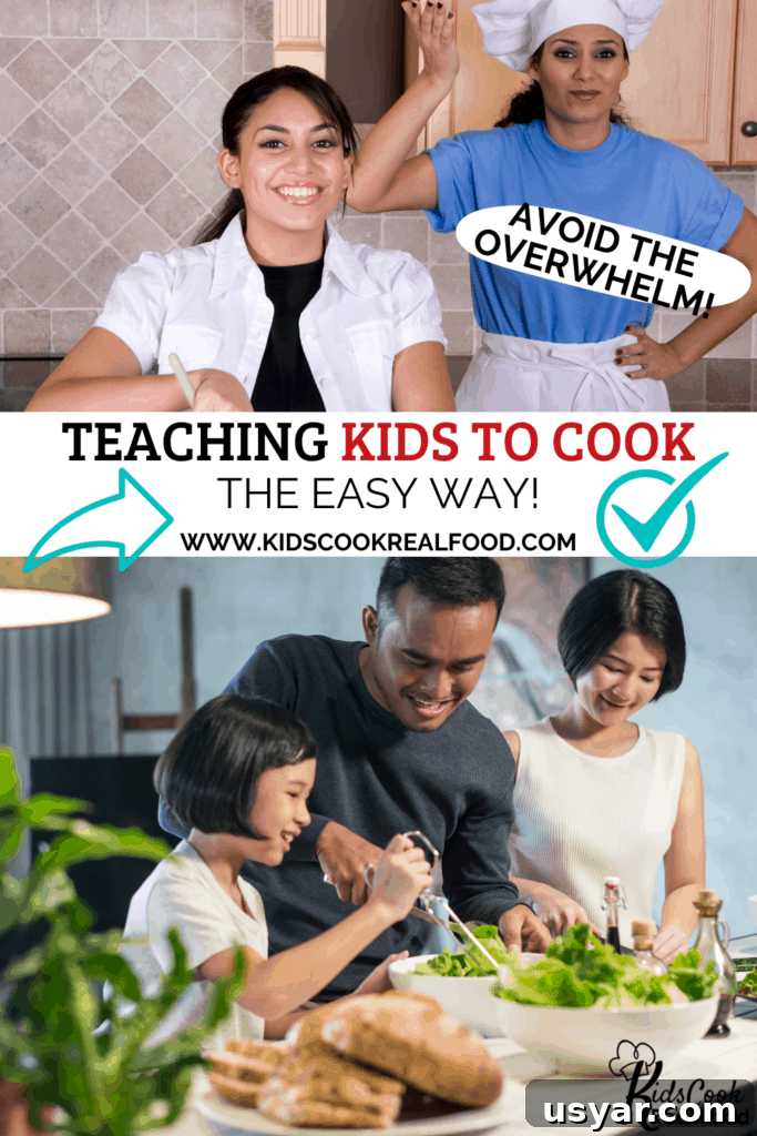 How to Start Teaching Kids to Cook with Real Food 4 teaching kids to cook the easy way