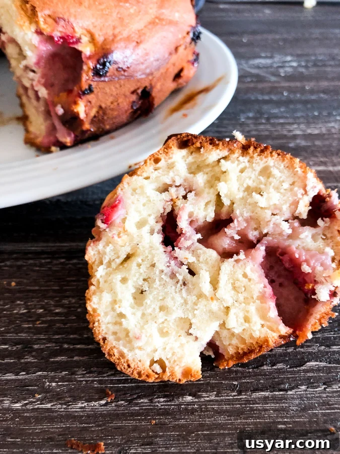 Moist Strawberry Yogurt Cake Recipe with Fresh Berries 3 Strawberry Yogurt Cake