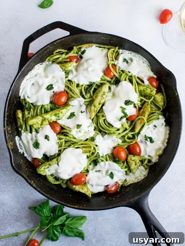 Chicken Pesto Pasta Recipe