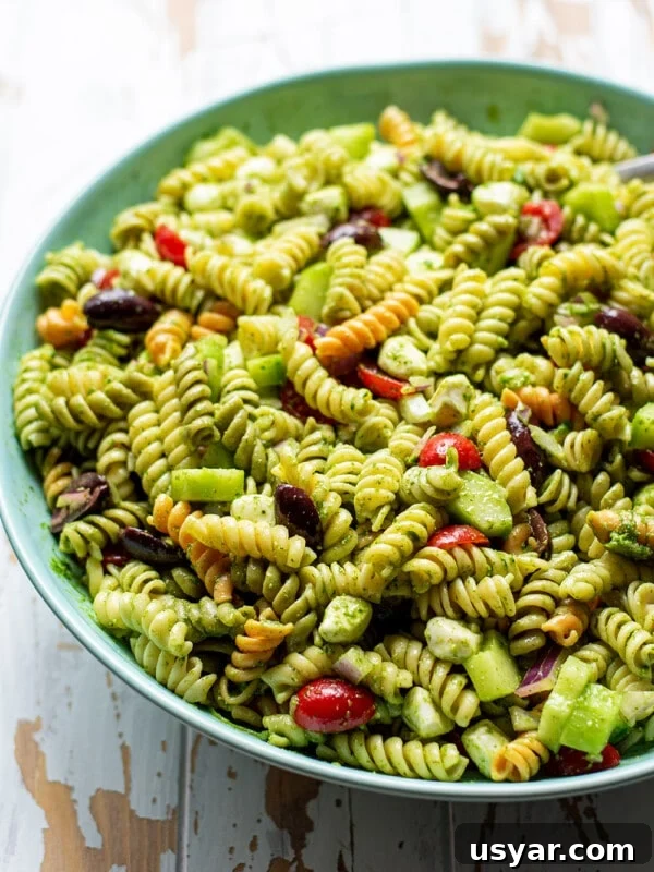 Pesto Pasta Salad Recipe