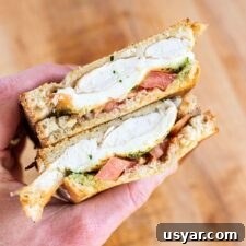 Chicken Pesto Panini