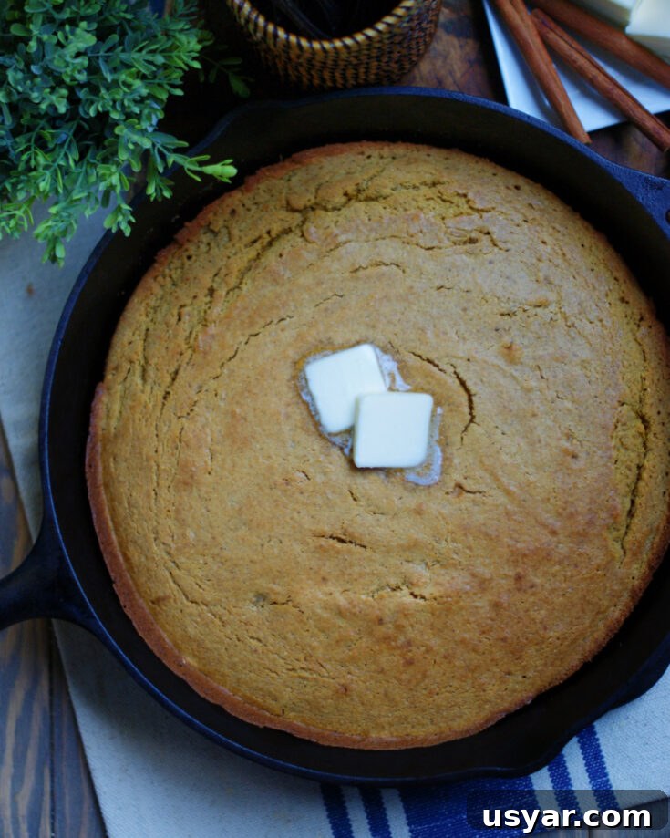 Sweet Potato Cornbread recipe with brown sugar and molasses
