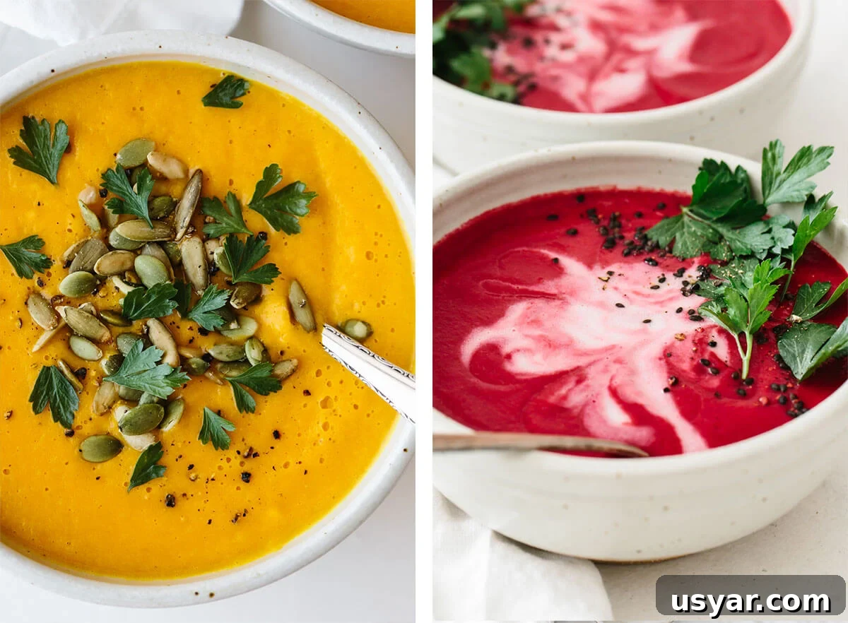 Get inspired by easy, vegetarian recipes! Choose from comforting soups, protein filled dinners, hearty breakfast ideas and everything in between! Vegetarian recipes with vegetable soups.