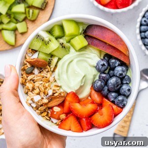Matcha Yogurt Breakfast Bowl.