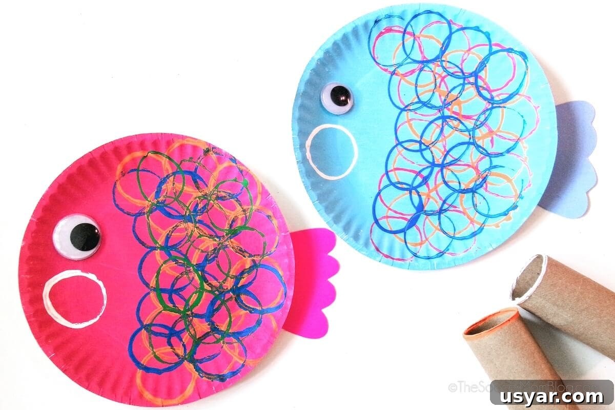 Paper Plate Fish Craft for Kids 3 img 52027 2