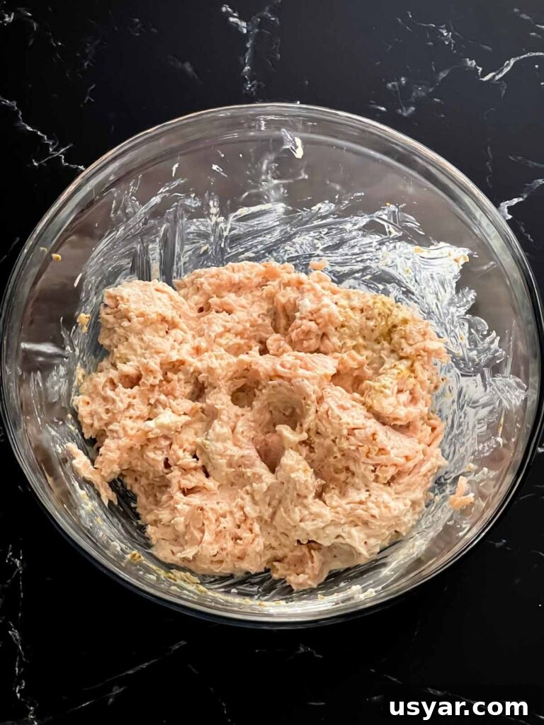 Carolina-Style Grilled Chicken Burger Recipe 14 Raw chicken burger mixture.