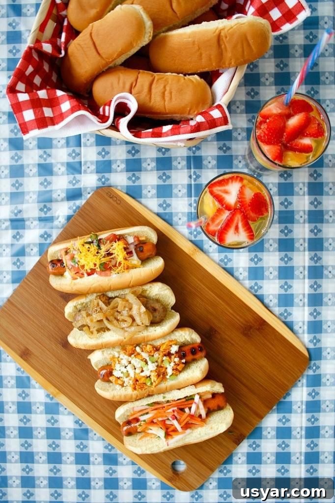 Takeaway-Style Gourmet Hot Dog Recipes to Make at Home 4 Gourmet Hotdogs