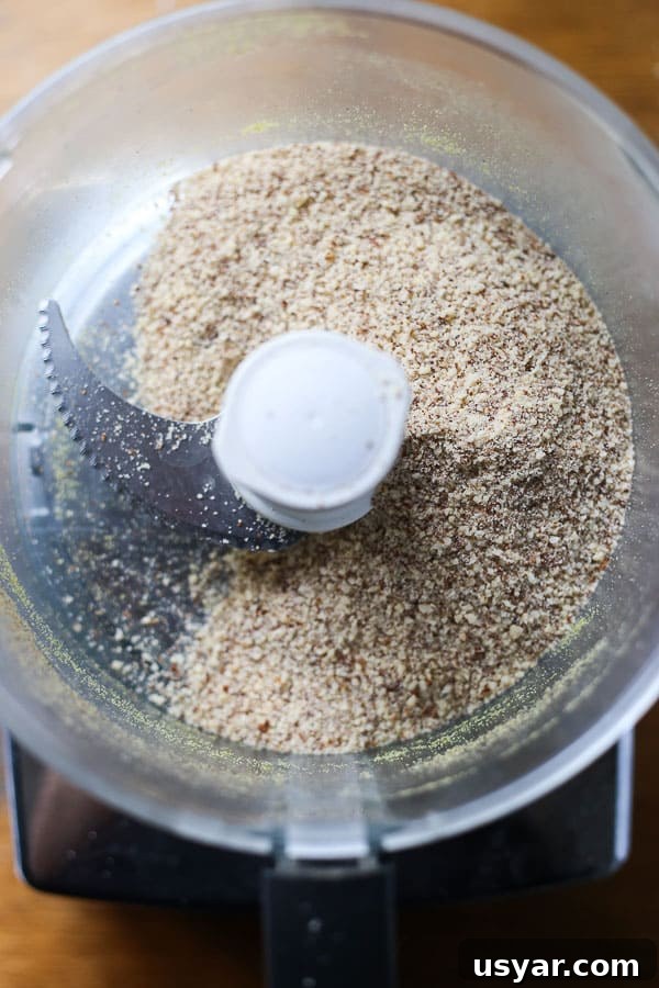 Nut Flours: Uses, Baking Tips and Substitutes 12 nut flour in a food processor