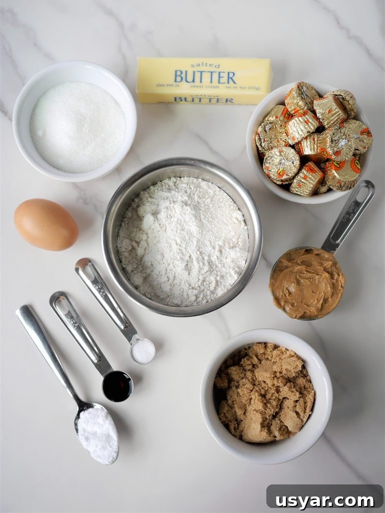 Reese's Peanut Butter Cup Cookies Recipe 3 img 7188 2