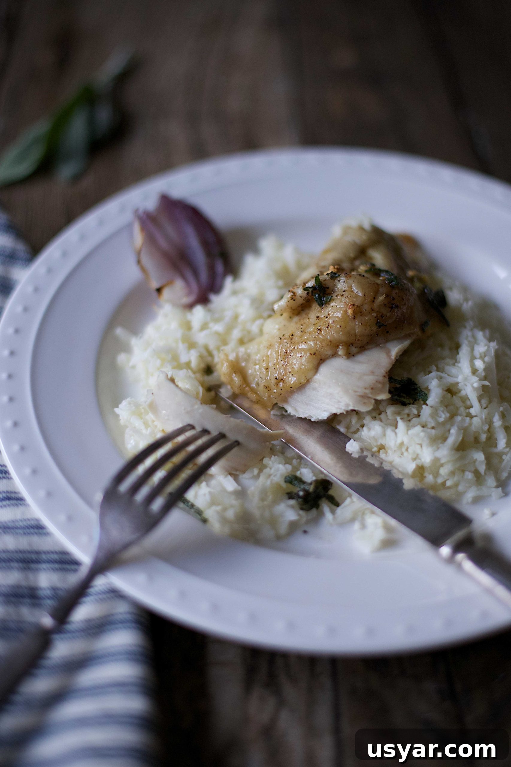 Browned Butter Sage Roasted Chicken