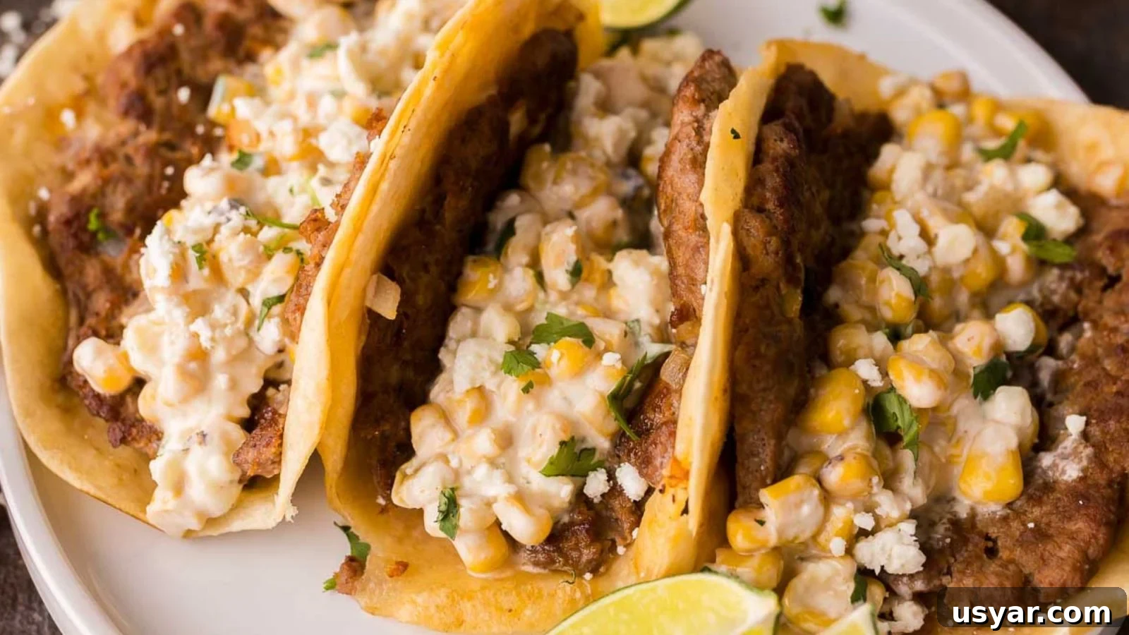 17 Potluck Appetizers to Get the Party Started 12 Mexican street corn smash tacos with charred corn and creamy toppings.