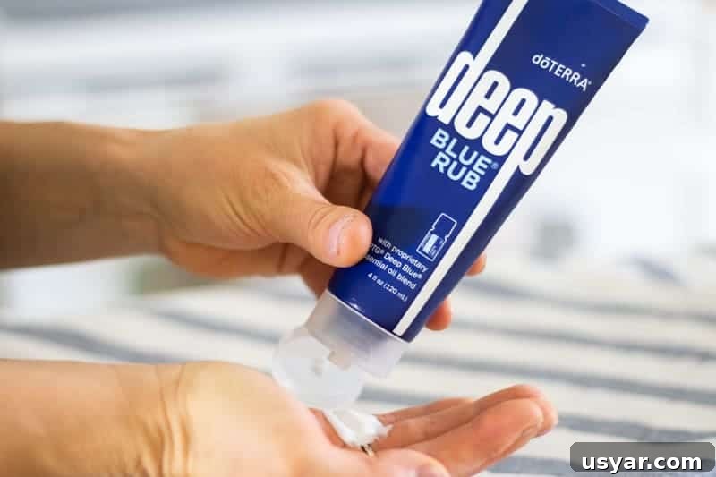 Deep Blue Essential Oil: Uses, Benefits and Application Tips 4 deep blue rub bottle